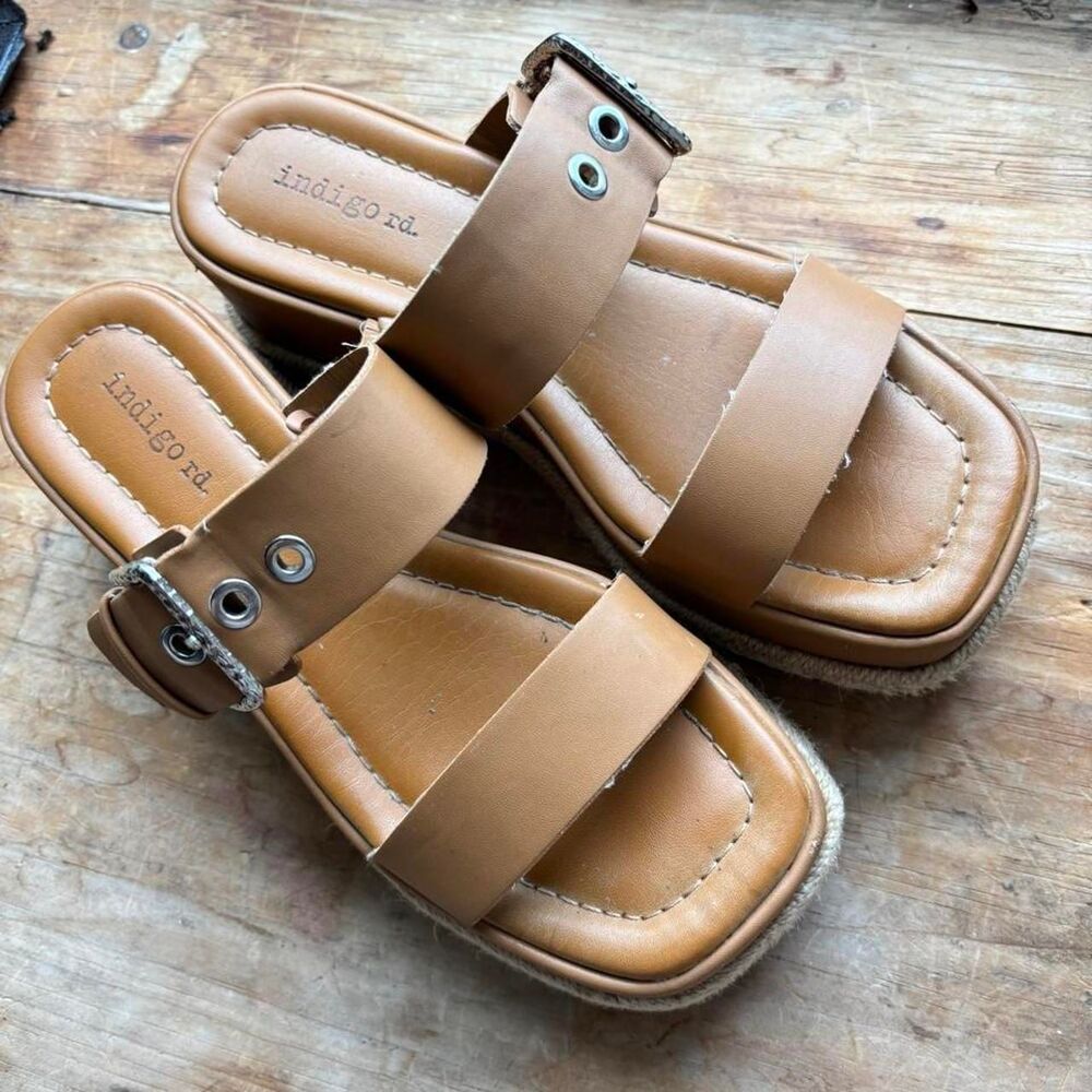 Indigo Women's Tan and Brown Sandals